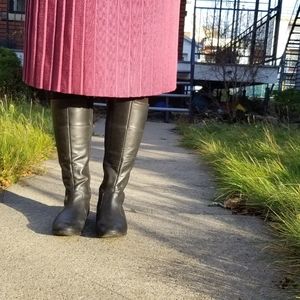 Bonobos knee high leather boot